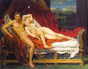 Jacques-Louis  David Cupid and Psyche1 France oil painting reproduction